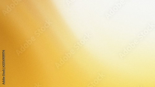 Smooth golden yellow gradient texture with soft light glow illustration