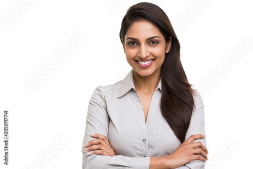 Businesswoman smiling portrait