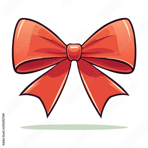 Red and orange butterfly vector design