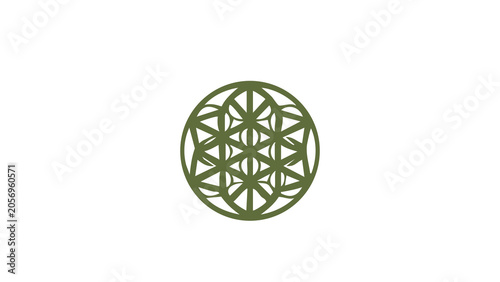 Alchemy  healing spirit vector pattern 