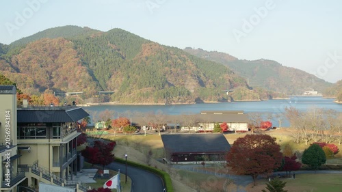 秋の宮ヶ瀬湖畔園地 紅葉 Autumn foliage at Miyagase Lakeside Park