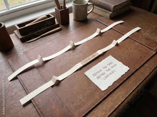 Task workflow management for low attention span on desk