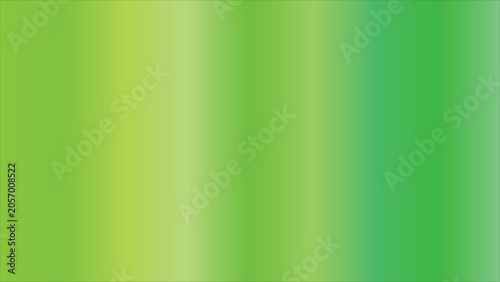 Vibrant spectrum of fresh green tones smoothly transitioning across a contemporary artistic gradient design