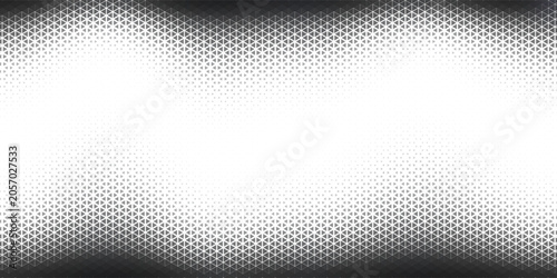 Cuadro en lienzo Geometric pattern of black diamonds on a white background