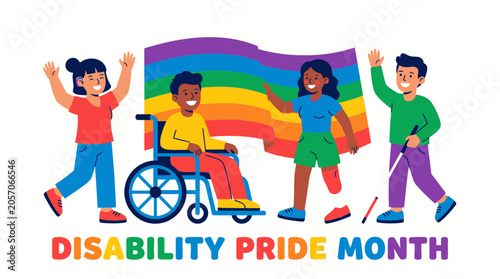 Celebrating Disability Pride Month with a Diverse Group