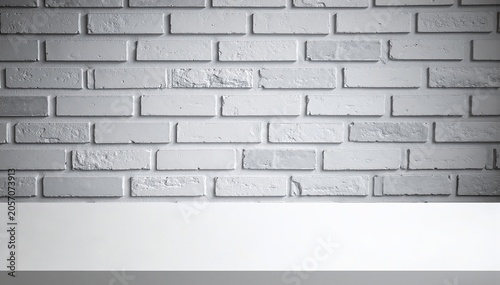white brick wallpaper background