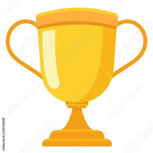Konstfotografi Golden trophy cup representing victory and success in sports