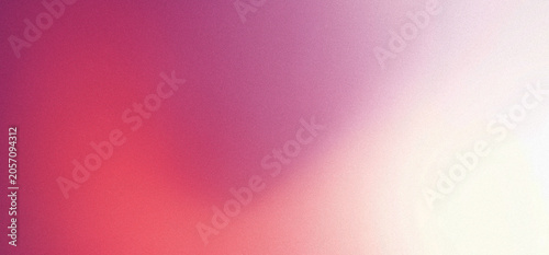 Magenta and White grainy color gradient background retro noise texture effect web banner header backdrop design 