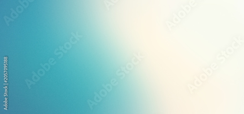Ocean Blue and White grainy color gradient background retro noise texture effect web banner header backdrop design 