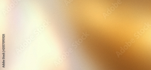 Pearl White and Gold grainy color gradient background retro noise texture effect web banner header backdrop design 