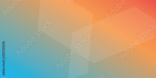 Hexagon tech abstract background with soft gradient, minimalist honeycomb pattern with subtle and faint hexagon outer halftone dots, cool professional feel, ideal for tech startup product launch.