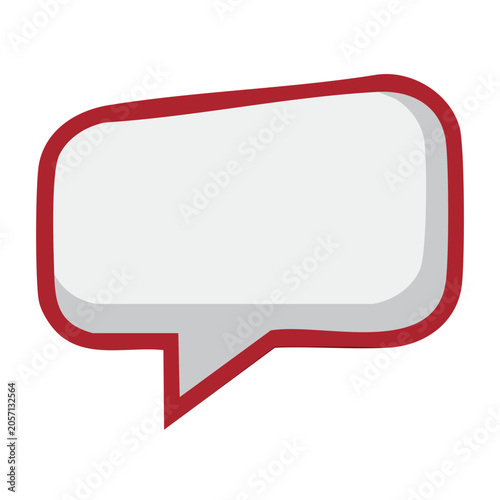 Red and white shopping bag icon