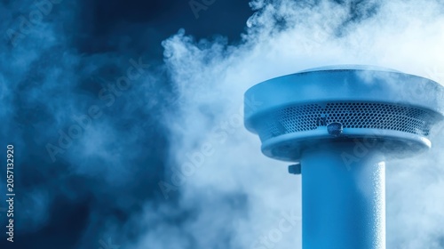 Advanced air quality monitoring station with advanced sensors in atmospheric conditions