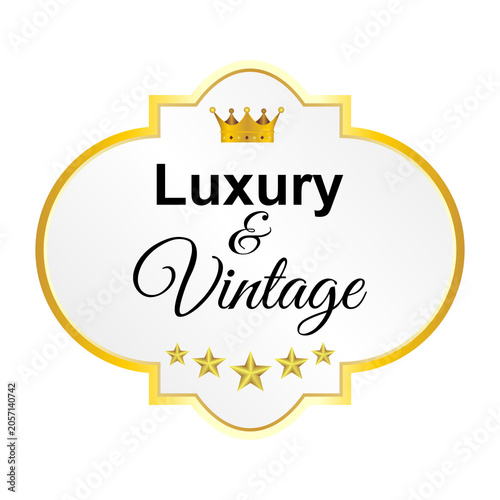 luxury label
