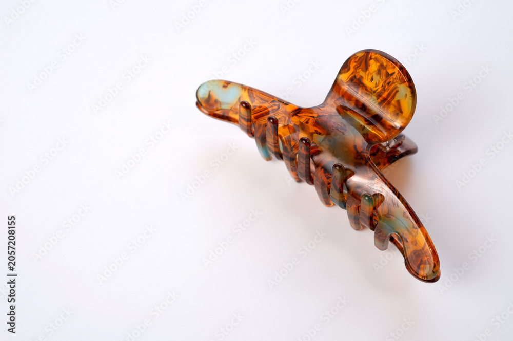 Fototapeta premium Hair clip with abstract design.