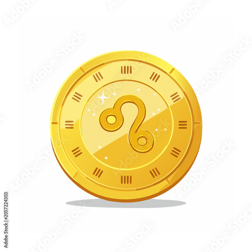 Flat yellow clock icon with transparent background