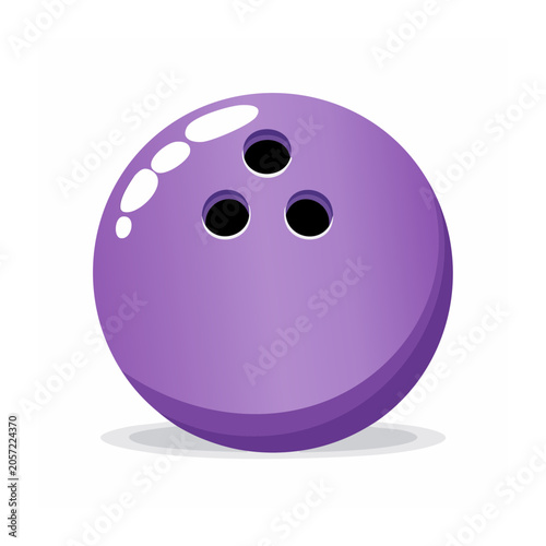 Purple geometric sphere with black dots