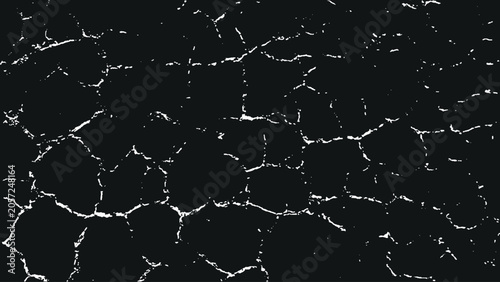 Εκτύπωση καμβά Abstract Grunge Background with Stars and Stripes Pattern