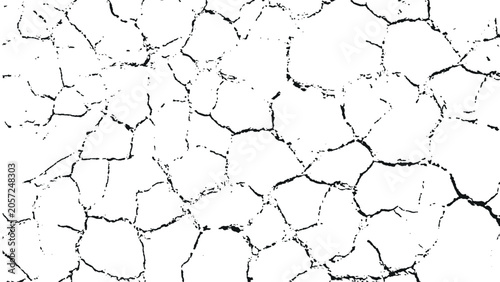 Abstract Grunge Background with Stars and Stripes Pattern. Old cracked concrete wall texture with dry rough surface and peeling paint and natural crack patterns.