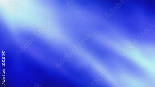 Quadro su tela Abstract blue light background with soft motion blur, ethereal glowing rays and
