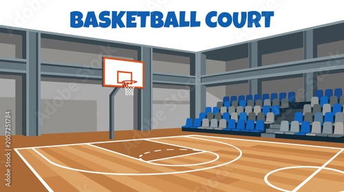 basketball court stadium field sports ball game competition indoor arena athlete recreation tournament