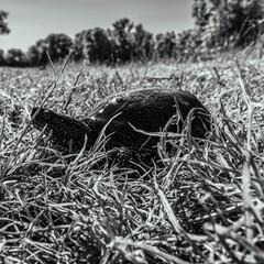 Photo of animals, Animals, Nature - Black and white photos, monochrome photos - Еurope, Eastern Europe - 