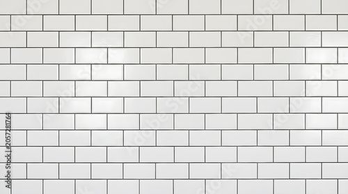 White Brick Wall Pattern