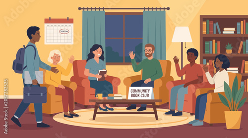 Fotografía Data Analyst Joining Community Book Club on Thursday Evenings