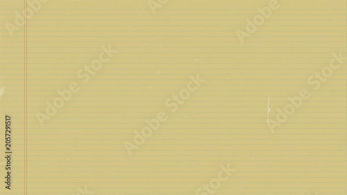 Animated Vintage Notebook Paper Background Loop