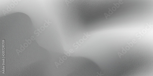 Fotografija Shiny silver foil metallic texture - glossy gray steel gleaming surface, frosted glass effect with blur glare reflection, bright polished metal material