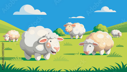 sheep and lamb