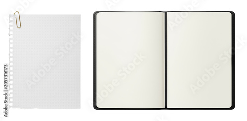 Study planning sheet set on transparent background for journaling, class note, daily schedule, reading log, essay draft, habit tracker and writer layout needing clean blank space for text placement