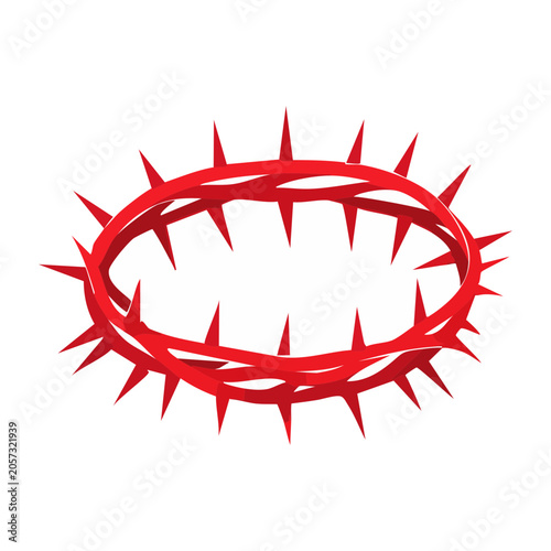 Red starburst vector graphic