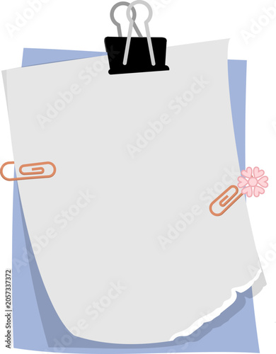 Note Paper Illustration