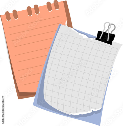 Note Paper Illustration