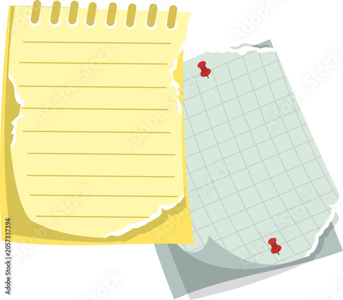 Note Paper Illustration