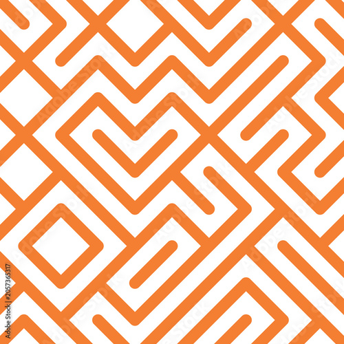 Seamless pattern with twisted lines.