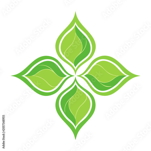 Four leaf clover vector icon