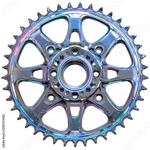 Obraz na płótnie Bicycle Chainring