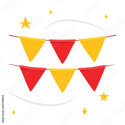 Minimalist star pattern vector