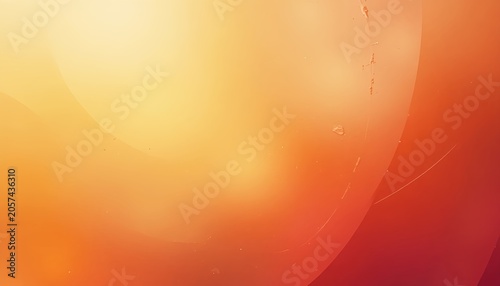 Abstract soft gradient background with warm yellow, orange, and red tones. Smooth blurred texture creates a vibrant modern atmosphere, suitable for creative digital designs