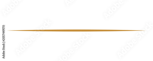 Foto Golden sewing needle, thin silhouette, golden color golden needle