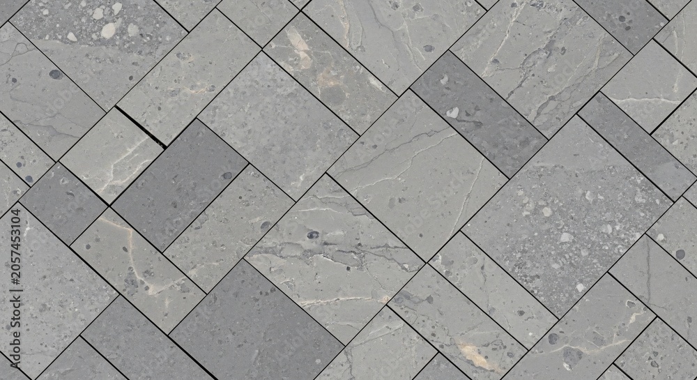 Obraz premium Stone Mosaic's Subtle Dance