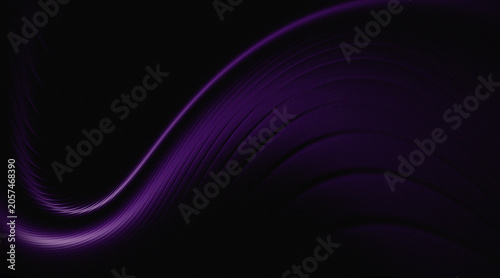 abstract purple silk wave background smooth flowing 3d curves luxury gradient texture for banner design	