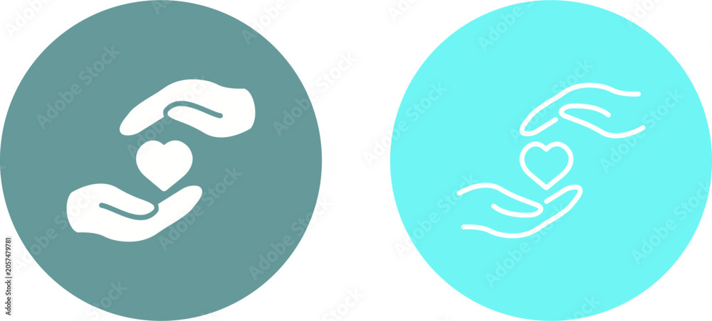 Fototapeta premium Health Insurance Vector Icon