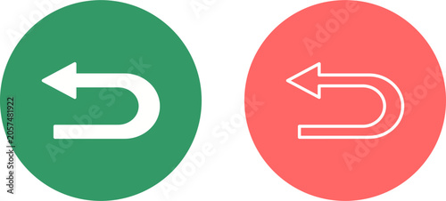 Arrow Back Vector Icon