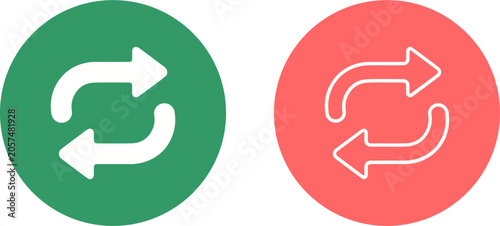 Foto Repeat Vector Icon
