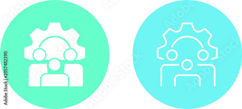 Fotografie Manage Vector Icon