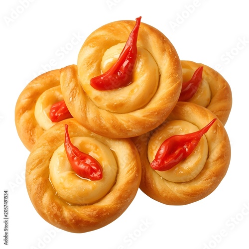 sweet pastry, bakery product, cream bun, custard pastry,