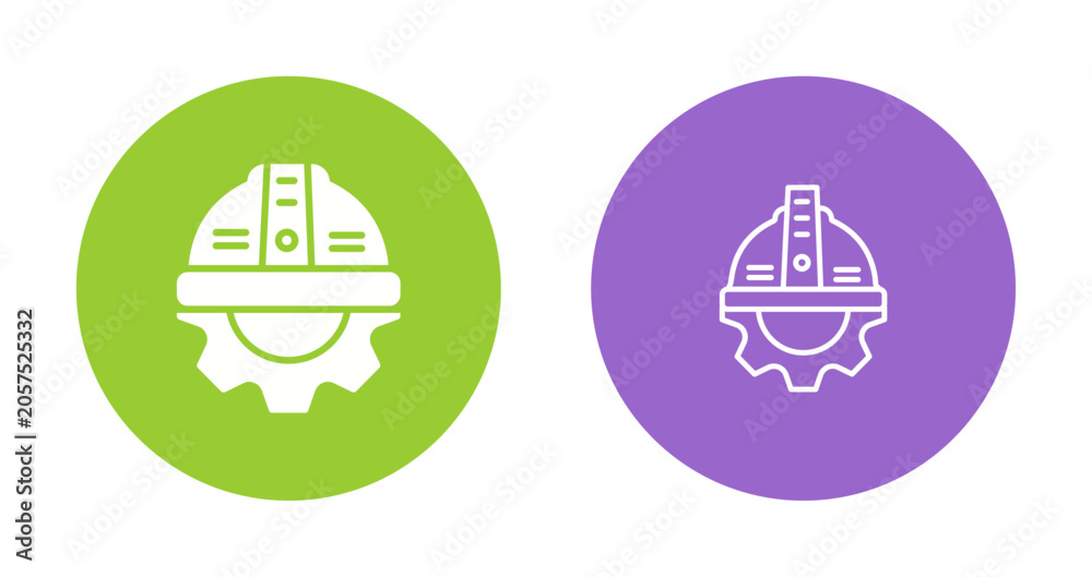 Fototapeta premium Workplace Safety Icon Design